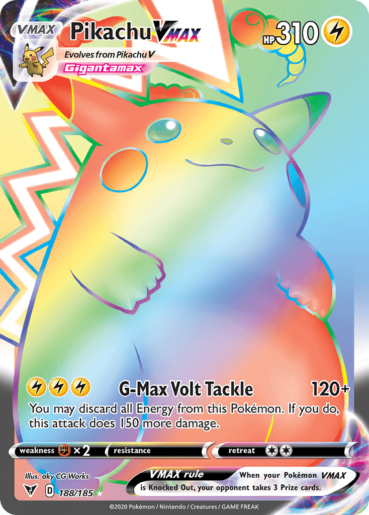 Pikachu VMAX Rainbow